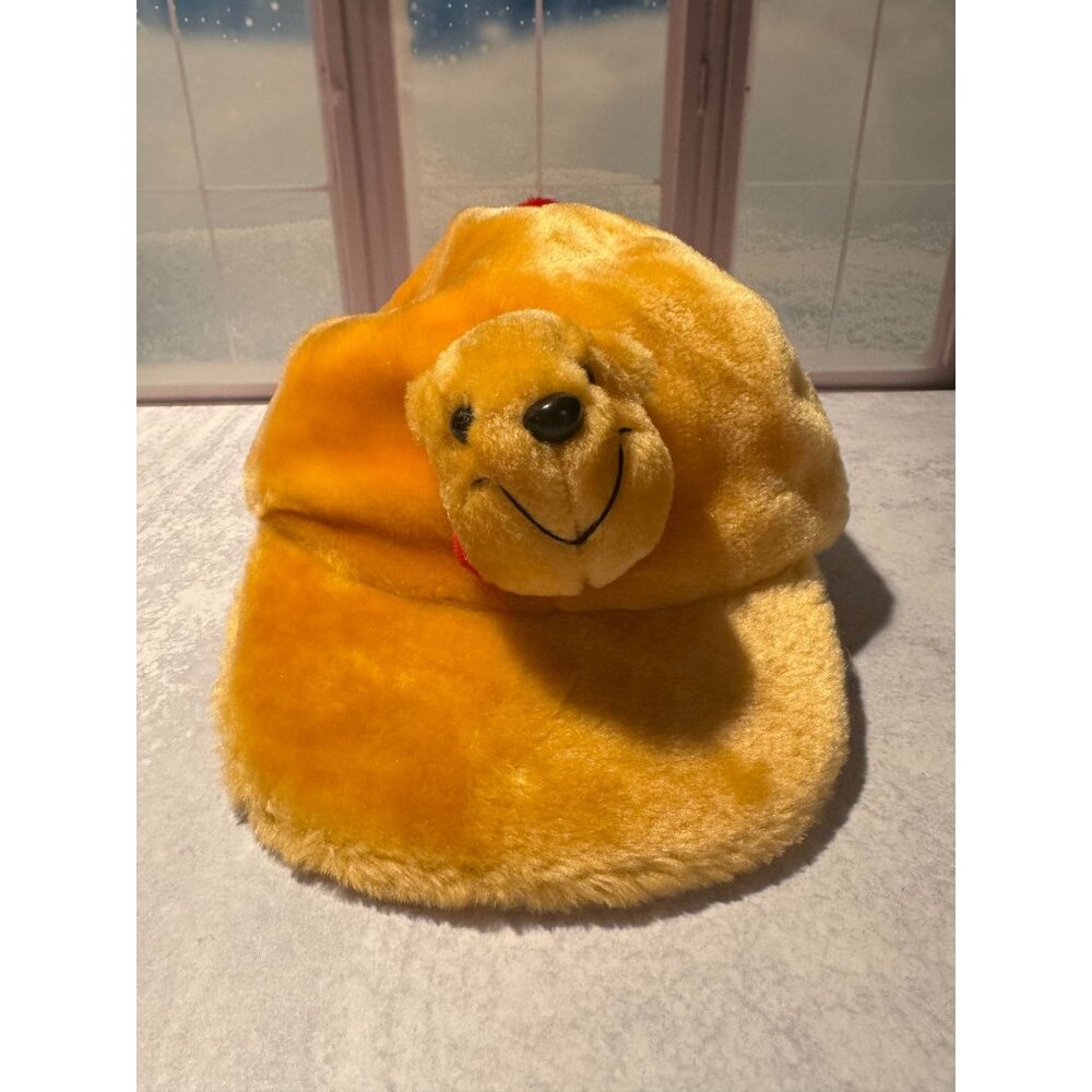 CUTE Vintage Winnie The Pooh Plush Bear Baseball‎ Cap